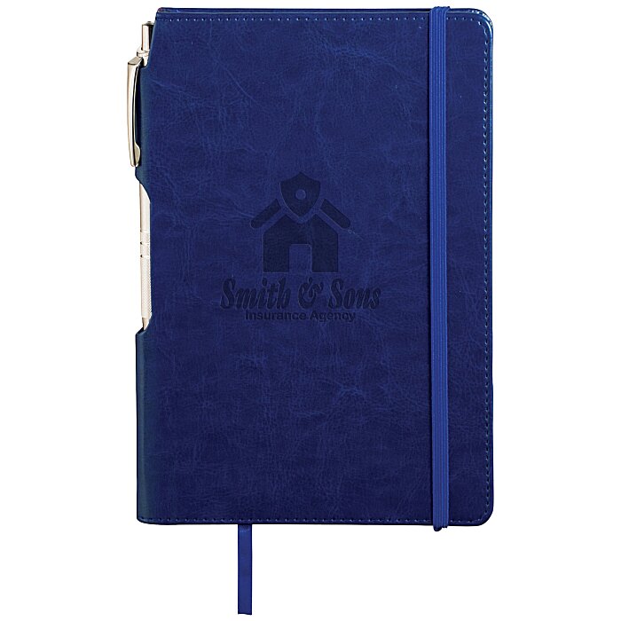 Custom Hideaway Journal with Pen - Debossed